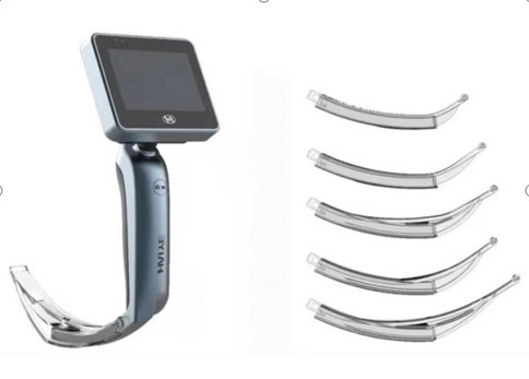 Video intubazione difficile di Laryngoscopefor del grande del touch screen di Xi'an Haiye portatile a 3,0 pollici del grado medico