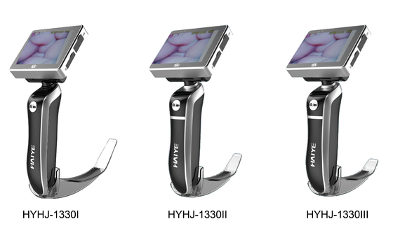 Maniglia aerodinamica ergonomica laringoscopio eliminabile ricaricabile della batteria al litio del video