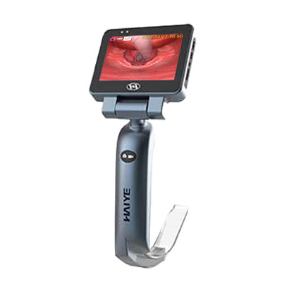 Video intubazione difficile di Laryngoscopefor del grande del touch screen di Xi'an Haiye portatile a 3,0 pollici del grado medico