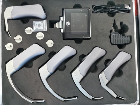 Video laringoscopio di istruzione del sistema medico della macchina fotografica digitale con le lame riutilizzabili