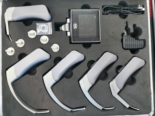 3&quot; video laringoscopio assistito ricaricabile LCD per intubazione difficile