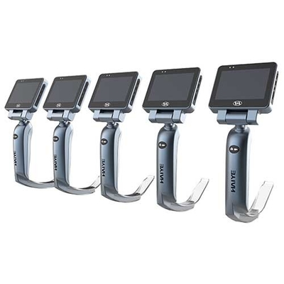Laringoscopio riutilizzabile chirurgico dello schermo a 3,0 pollici video con 5 lame eliminabili