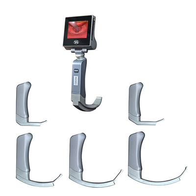 schermo LCD del video laringoscopio eliminabile portatile 3400mA per intubazione della via aerea