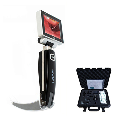 Laringoscopio ottico medico dello schermo di acciaio inossidabile 8GB HD per l'adulto