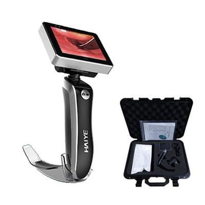 Video laringoscopio medico per l'intubazione delle vie aeree con schermo da 3&quot; all-in-one con lame monouso