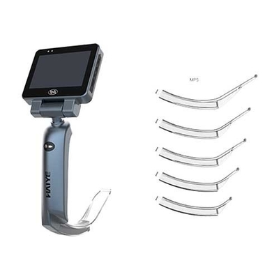 3″HD LCD Screen Display Video Laringoscopio 5+3 Laringoscopi monouso Lame