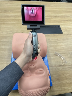 Touch screen a 3,0 pollici della lama del video del laringoscopio HD della macchina fotografica endoscopio chirurgico riutilizzabile del sistema